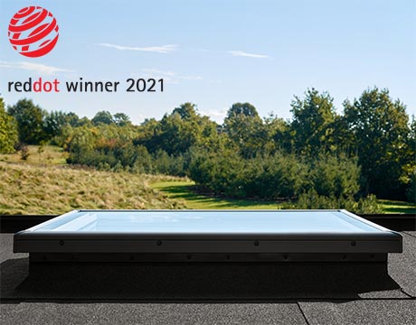 VELUX Flat glass rooflight reddot winner 2021